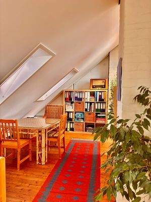 Galeriebereich als Homeoffice