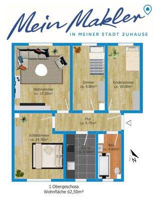 1.Obergeschoss links