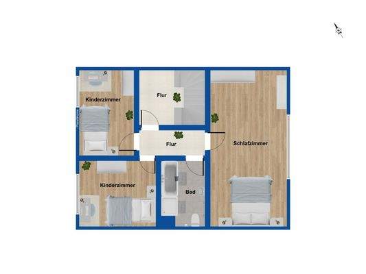 Grundriss Obergeschoss