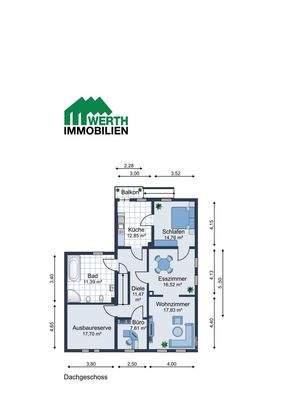 Grundriss Dachgeschoss