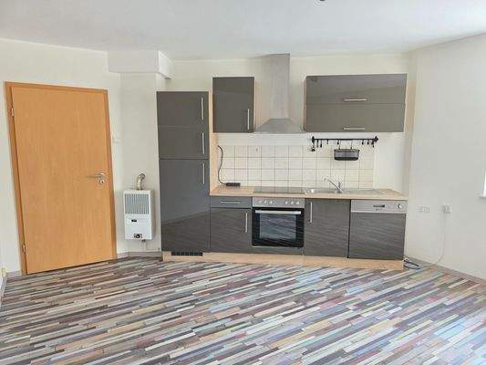 Wohnküche mit Einbauküche #123754