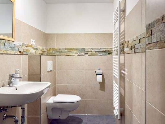 Gästetoillette Hauptwohnung - Erdgeschoss

