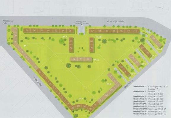 Freiflächen- und Lageplan