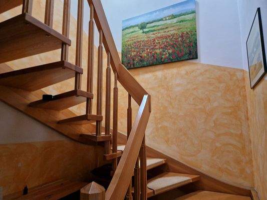 heller Treppenaufgang