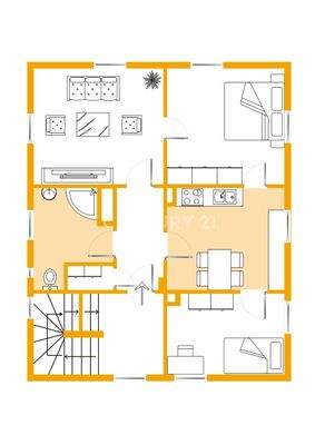 Grundriss 1. Obergeschoss