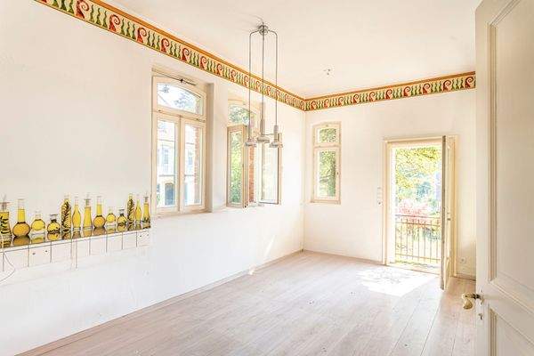 Küchenbereich im Hochparterre