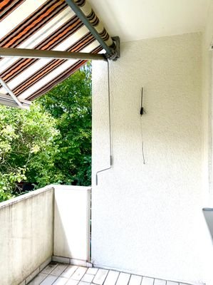 Loggia mit Markise
