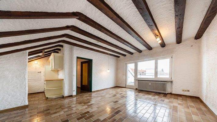 Helles Wohn-Esszimmer