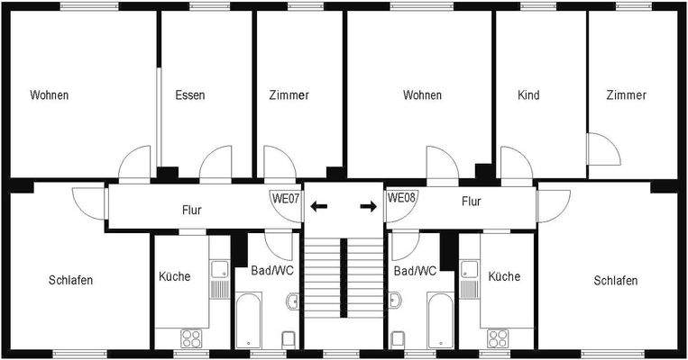 Grundriss Hausnummer 7    x3