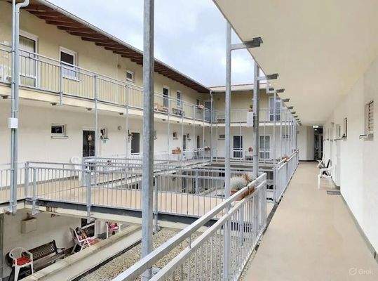 Innhof und Zugang zu den Wohnungen