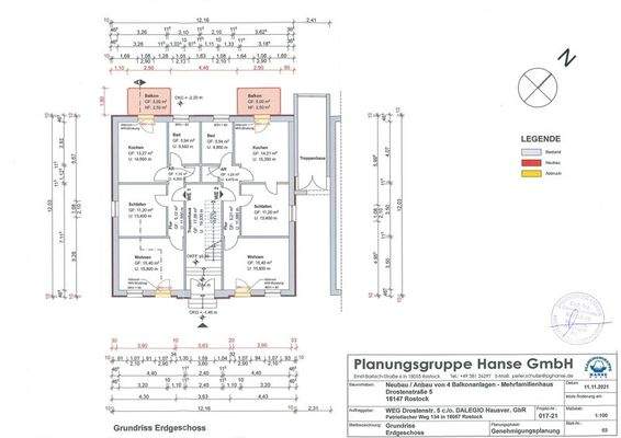 Grundriss Drostenstrasse