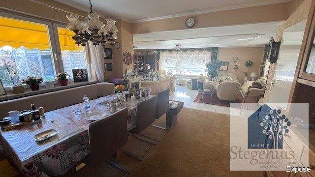 Essbereich im Wohnzimmer