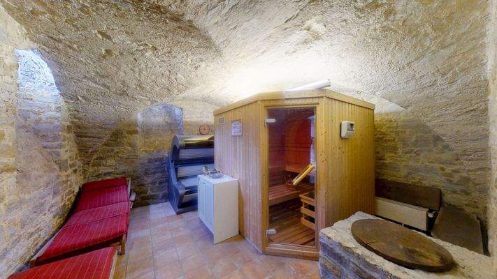Sauna im UG Mühlengebäudegebäude