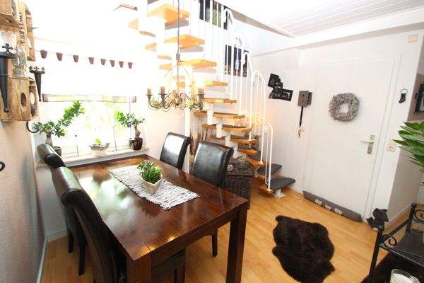 Der Eingangsbereich mit viel Platz