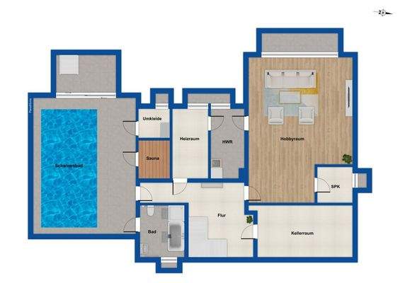 Grundriss Kellergeschoss