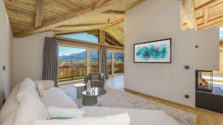 KITZIMMO-Luxuspenthouse sonniger Toplage mit Panorama-Ausblick - Immobilien Brixen.