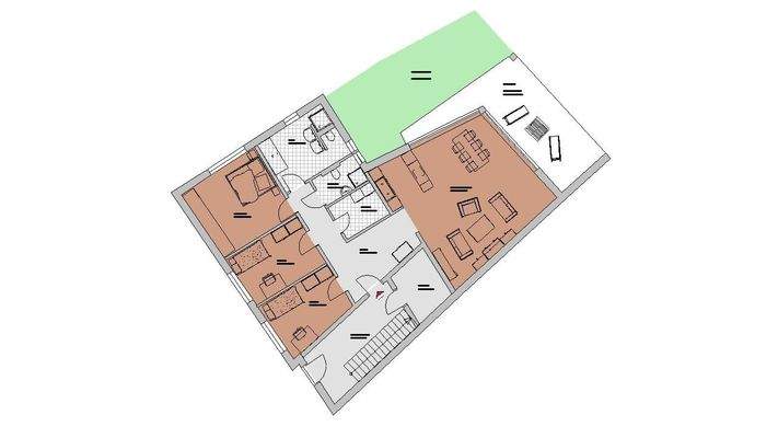 Grundriss Variante EG