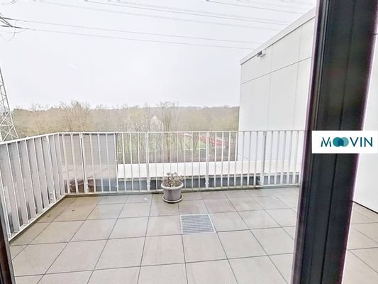 Ansicht III: Terrasse/Esszimmer