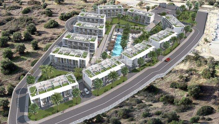 Panoramic Seaview Apartments in North Cyprus, Girne