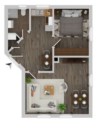 Grundriss EG rechts