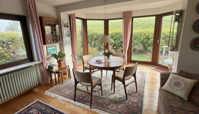 Anbau Pavillion mit Essbereich