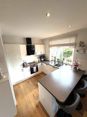 schnelles Frühstück an der Theke...