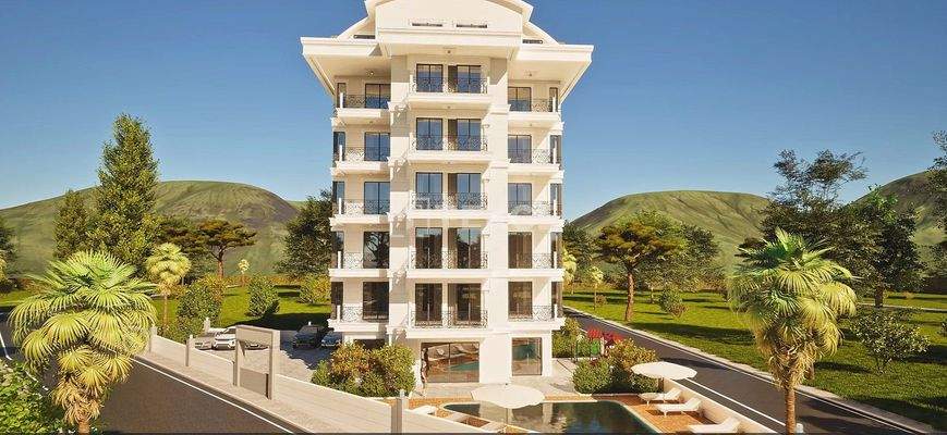 Elegant Real Estate Intertwined with Nature in Alanya Avsallar