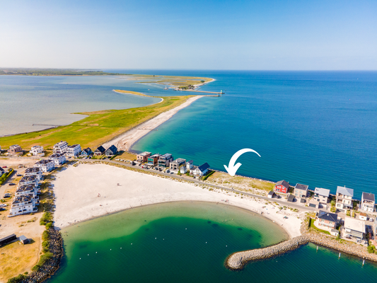 Ansicht vom Strand