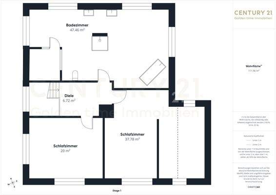 Grundriss Obergeschoss