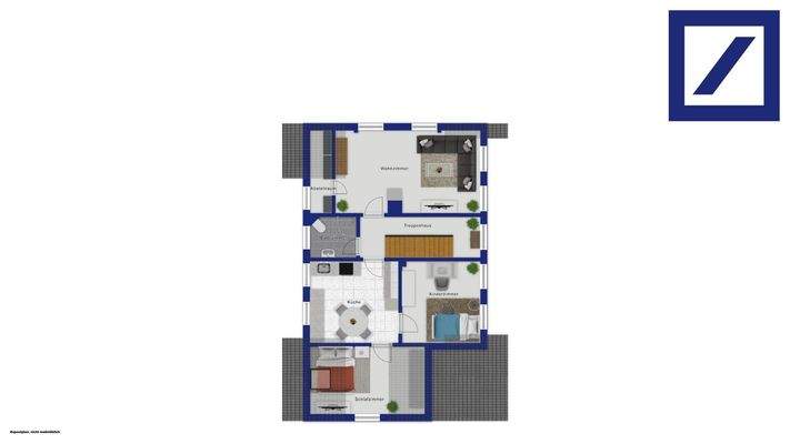 Grundriss Obergeschoss