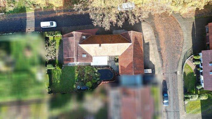 Vogelperspektive Grundstück