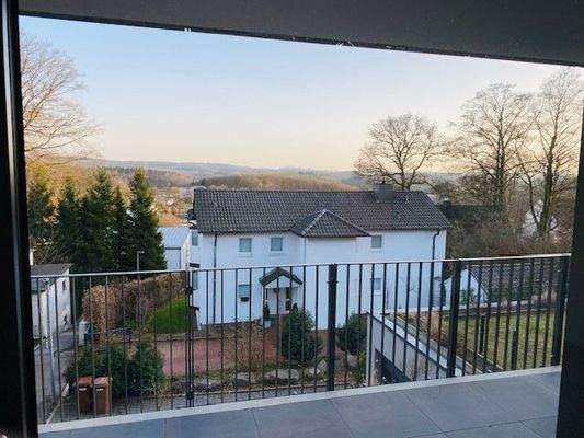 Blick vom großen Balkon