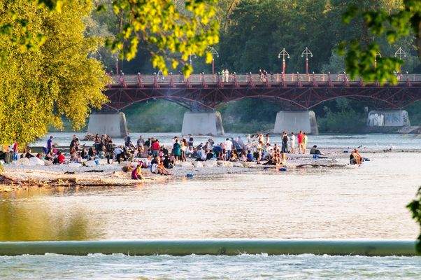 LEBENSQUALITÄT - Mit dem Radl in 6-7 Min. zum beliebten Flaucher - Hier kann man baden, grillen & entspannen