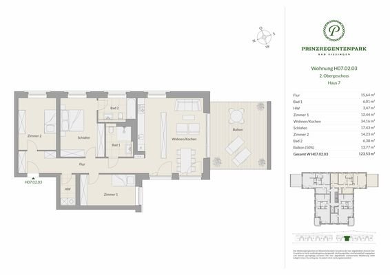 Grundriss Haus 7 - H07.02.03