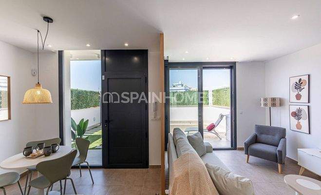Stylish Modern Houses 400m from the Beach in Almeria Spain