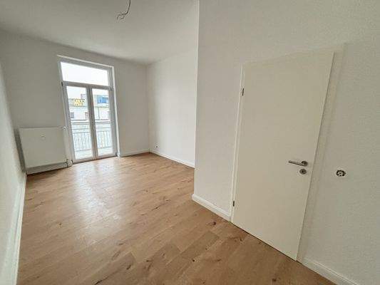 Schalfzimmer mit Abstellraum