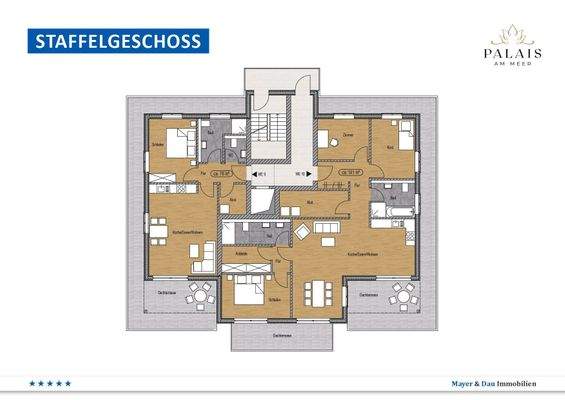 Grundriss Staffelgeschoss