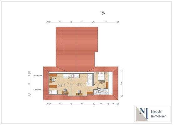 Grundriss Dachgeschoss