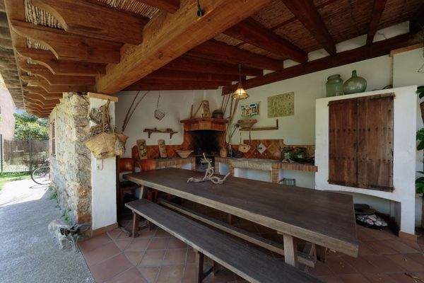 Fantastischer Grillbereich im Freien