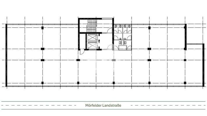 Regelgeschoss, ohne Innenausbau
