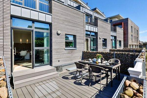 Terrasse in Südausrichtung