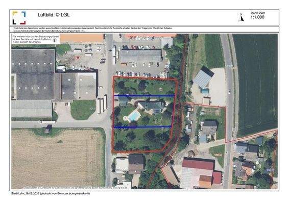 Luftbild mit Gesamtareal