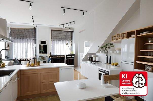 Beispiel: Küche im DG