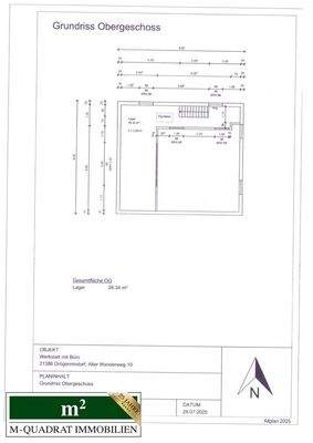 Grundriss DG - Lager