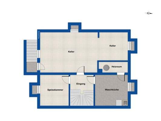 Grundriss Kellergeschoss