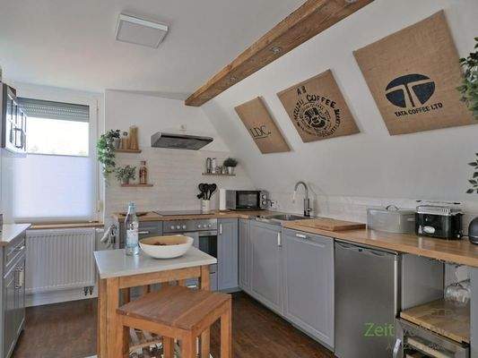 Blick in die Küche