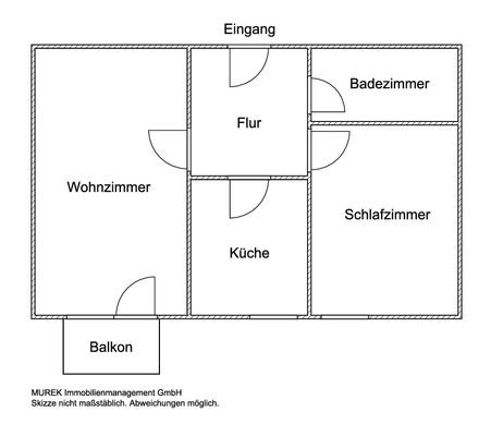 Grundrissskizze