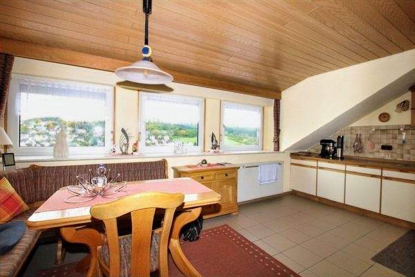 Küche OG mit Ausblick