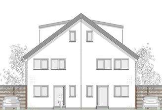 Planung Doppelhaus