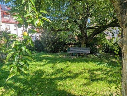 Sitzgelegenheit im Garten